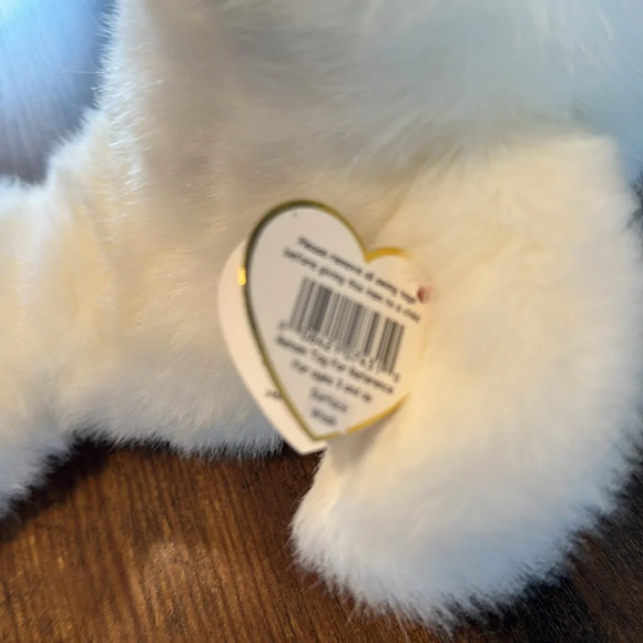VTG Ty Classic Misty the Arctic Seal Plush Beanie Baby Stuffed Animal 11" 1997 - Picture 6 of 8